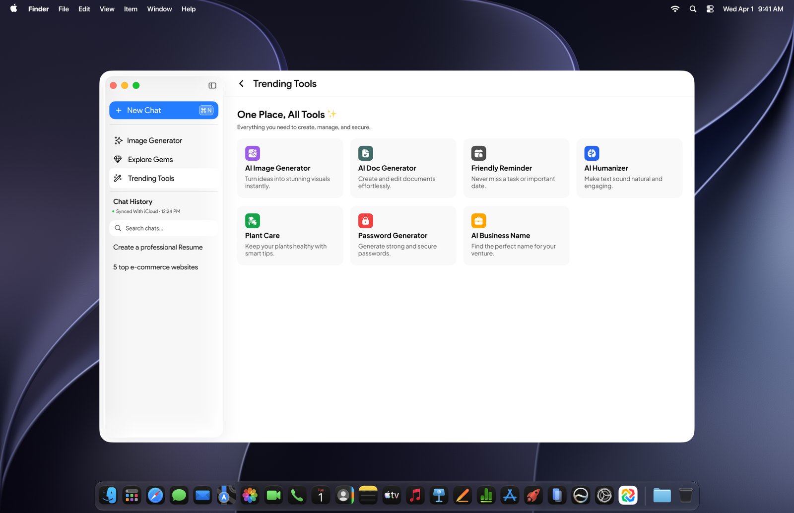 GemX using Gemini to answer a question about book design on a MacBook